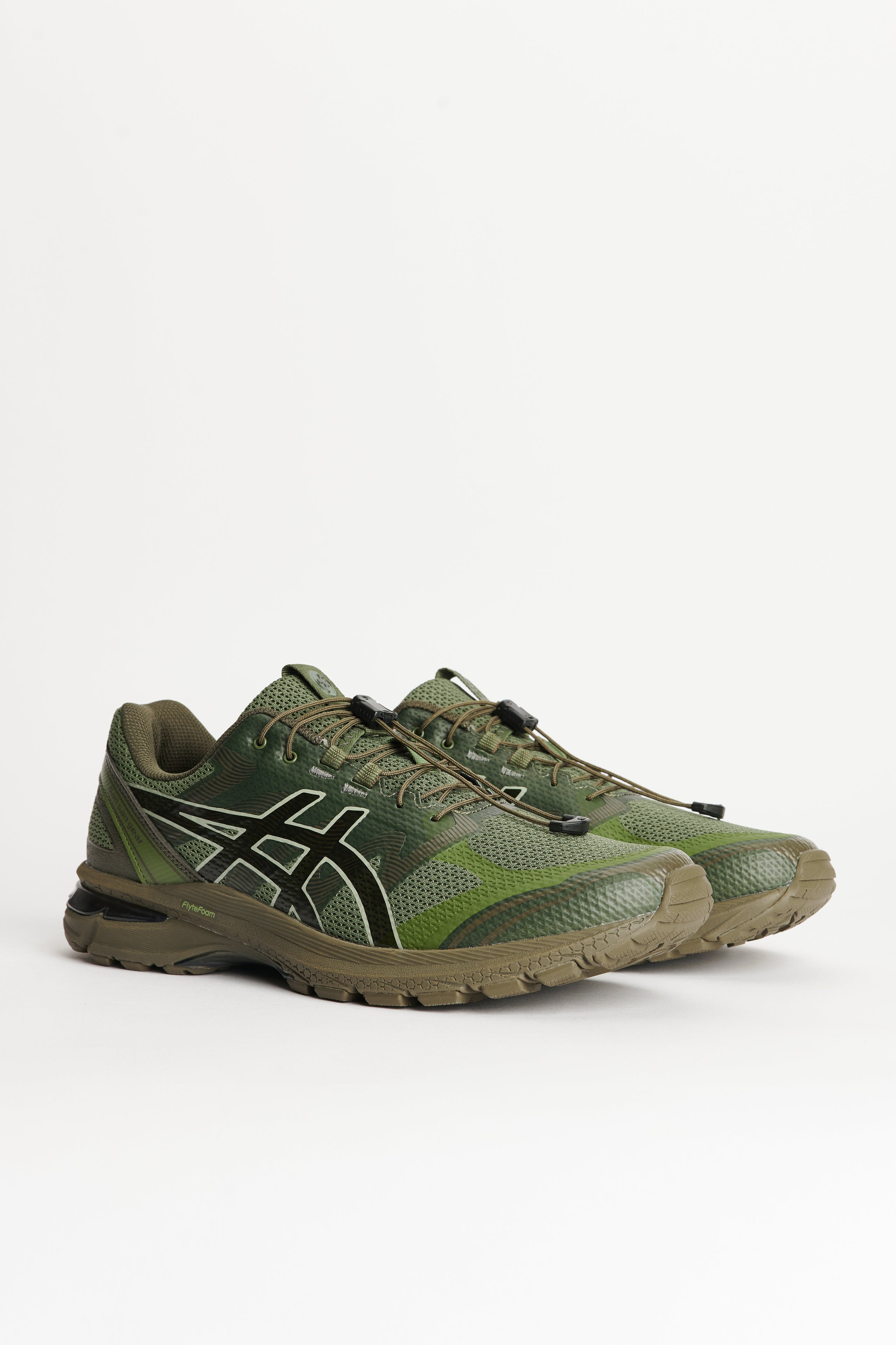 ASICS X SAN SAN GEAR GEL-TERRAIN BRONZE GREEN / TARMAC - 3