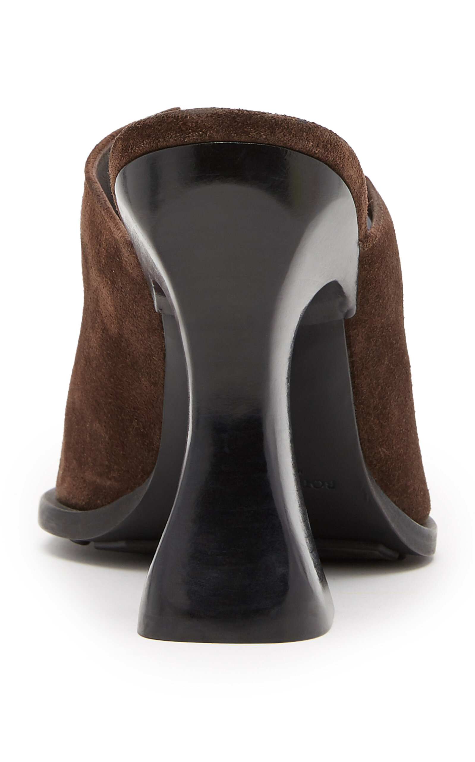 Cha-Cha Suede Mules brown - 4