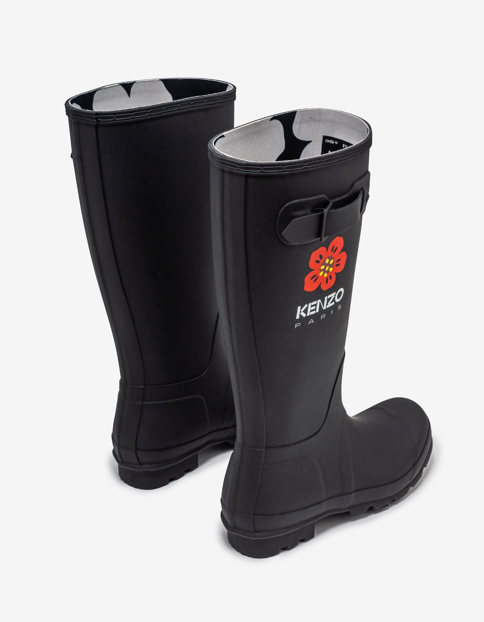 Kenzo Hunter Black Original Wellington Boots - 5