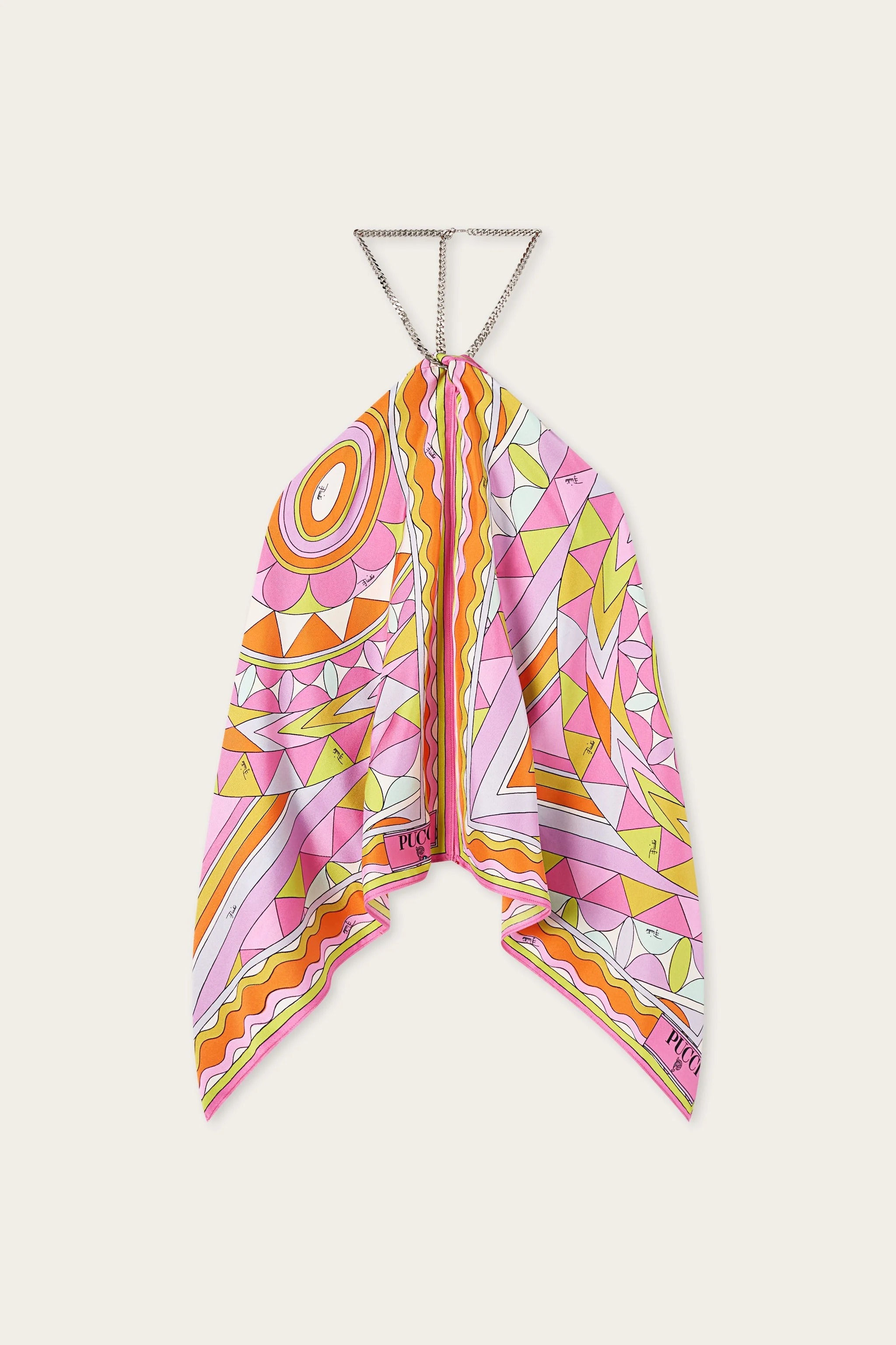 MANUBA PRINT CHAIN TOP - 1