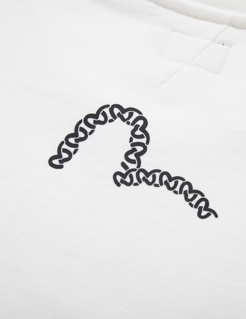 TRIPLE BOX LOGO PRINT RELAX FIT SWEATSHIRT 8