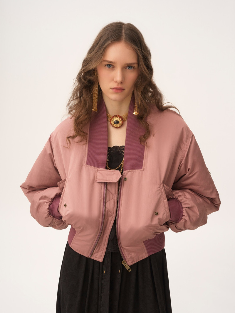 Chloé BOMBER JACKET IN NYLON outlook