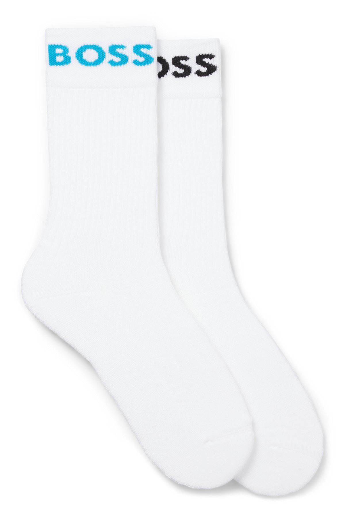 TWO-PACK OF QUARTER-LENGTH SOCKS IN STRETCH FABRIC - 1