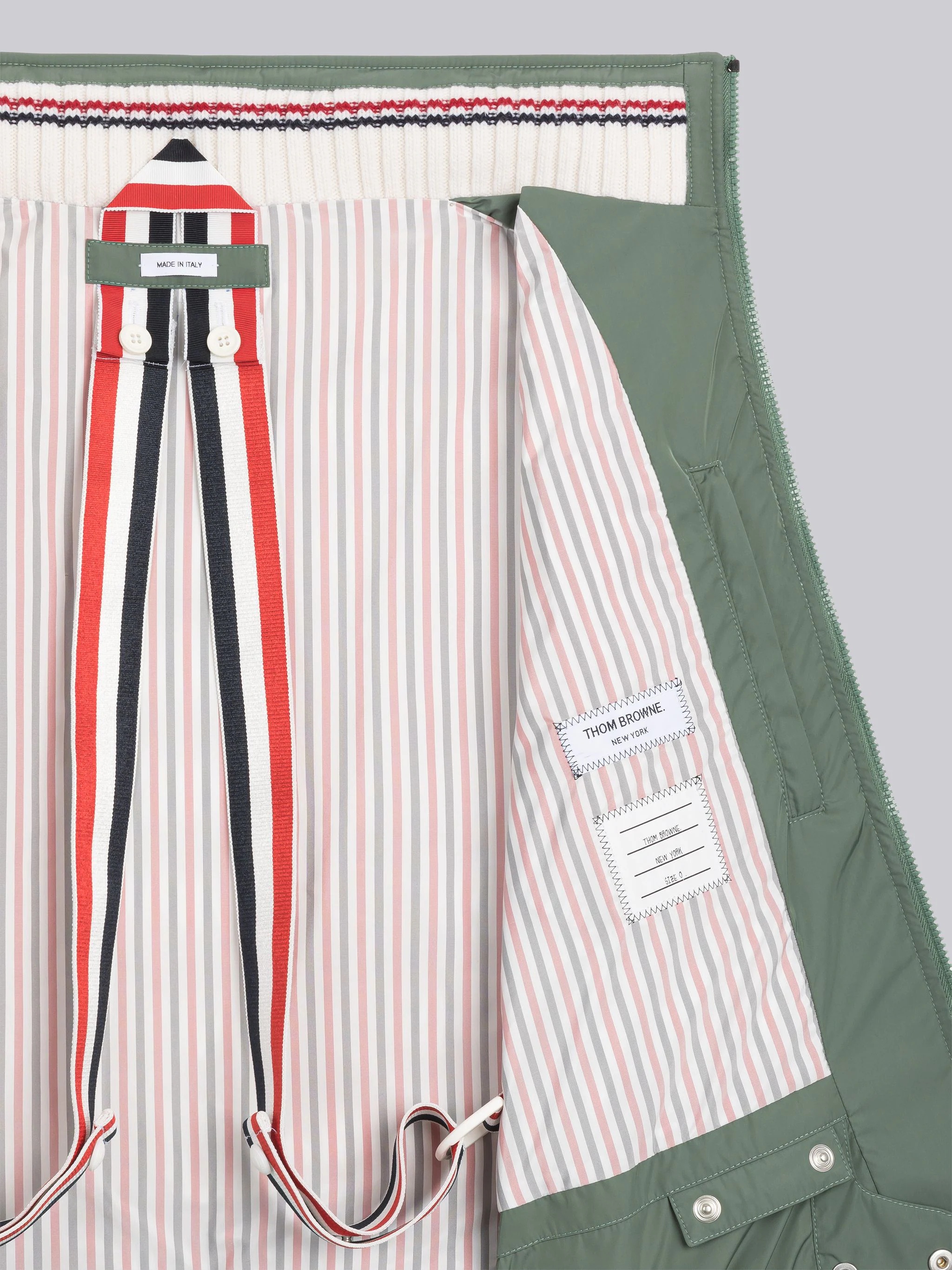 Poly Twill 4-Bar Down Filled Ski Vest - 6