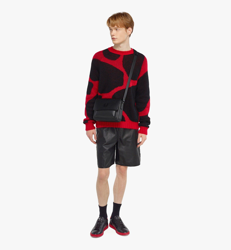 Klassik Messenger Bag in Embossed Spanish Leather 6