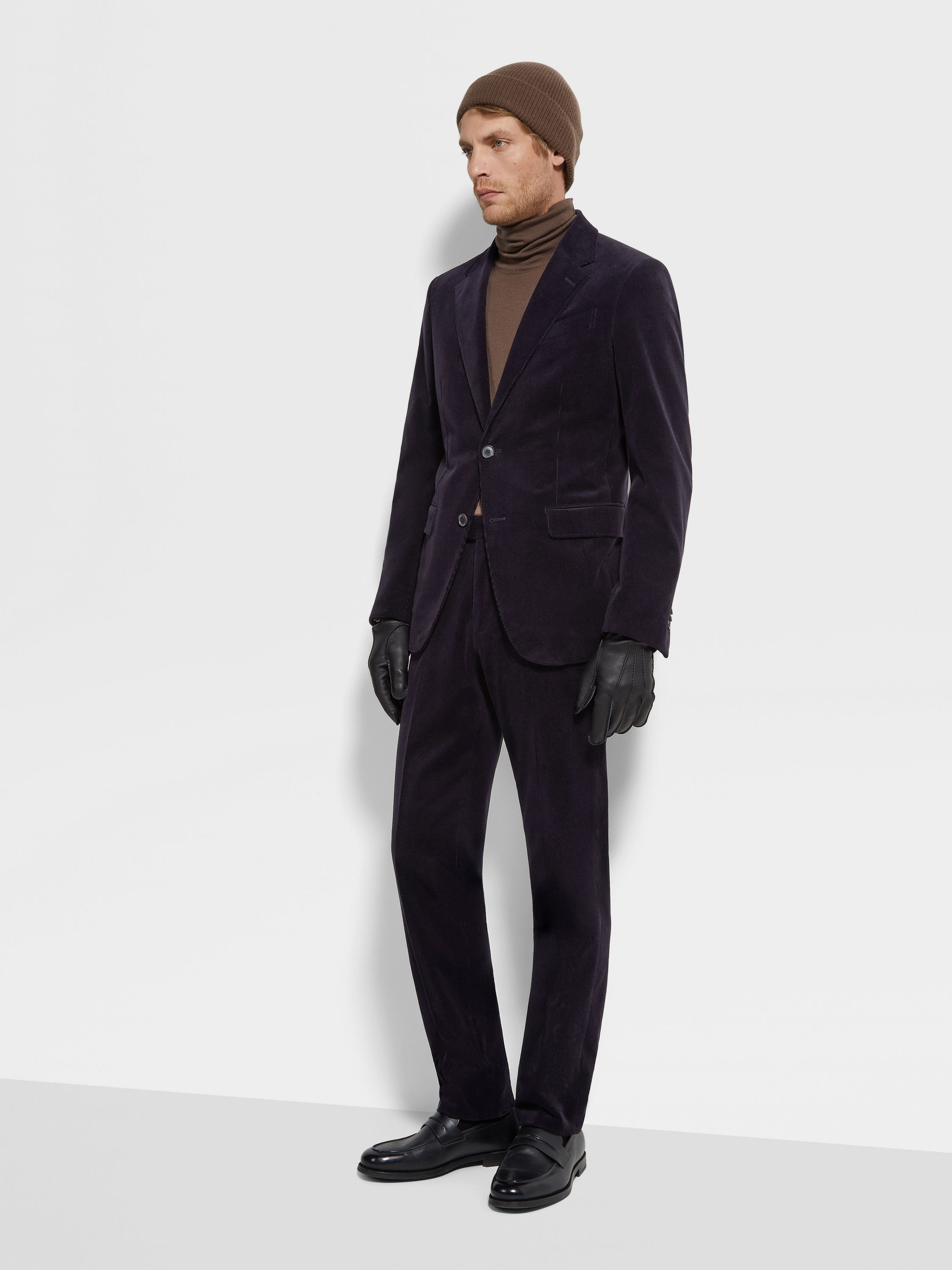 NAVY BLUE CASHCO JACKET - 2