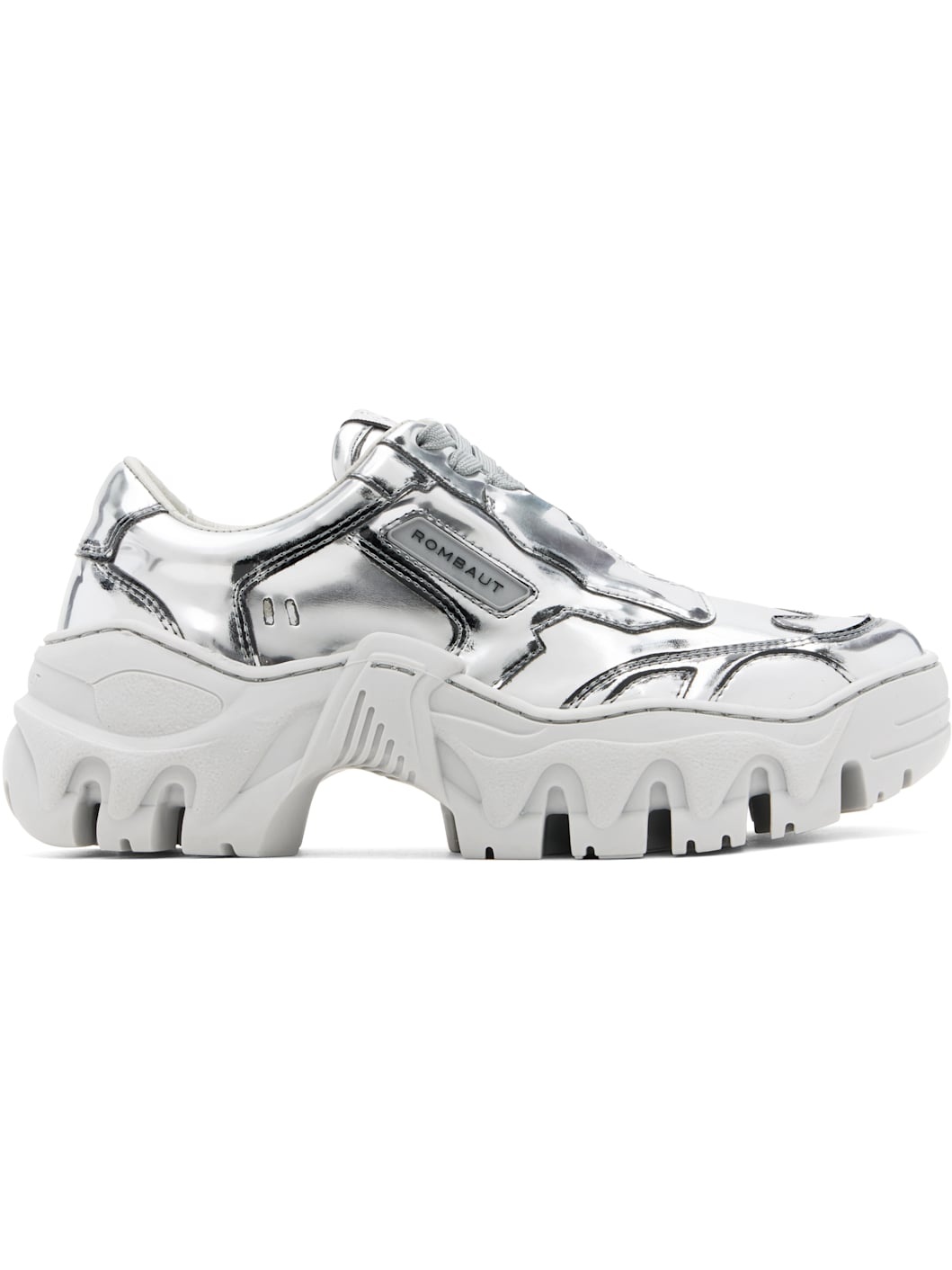 SSENSE Exclusive Silver Lava Boccaccio II Sneakers - 1