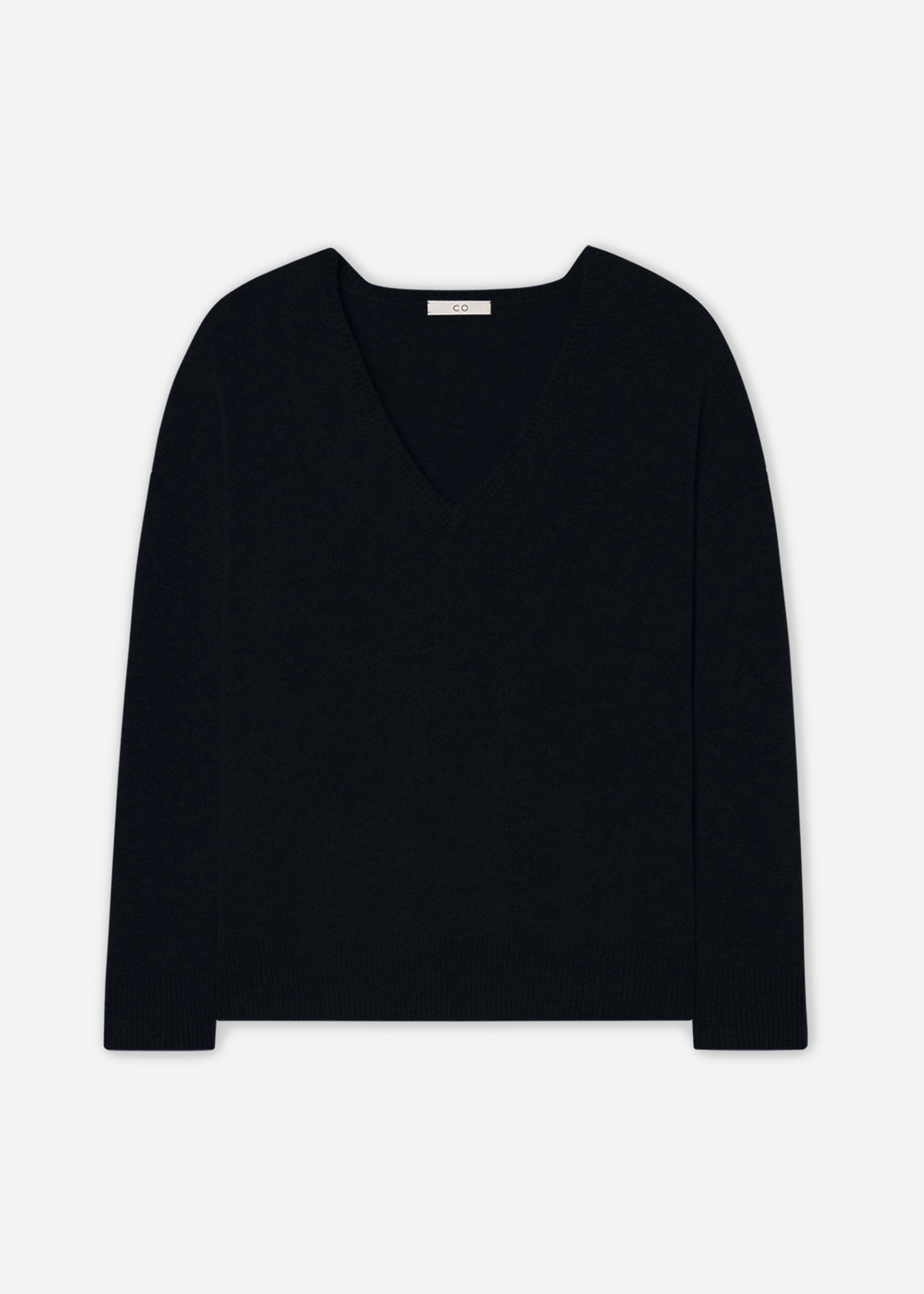 V-Neck Sweater in Cashmere - 1
