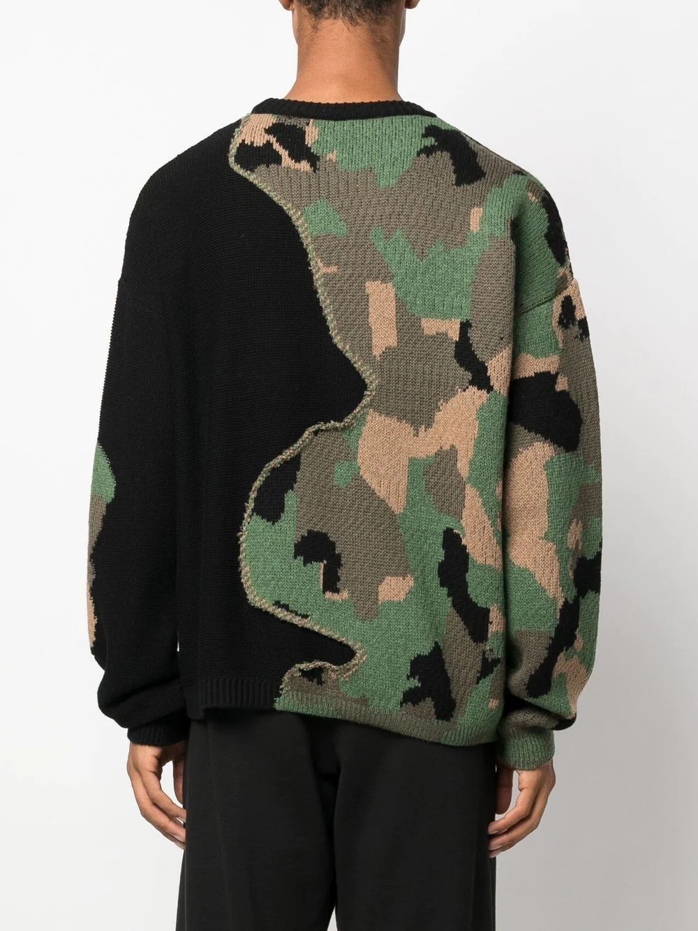 camouflage knitted jumper - 4