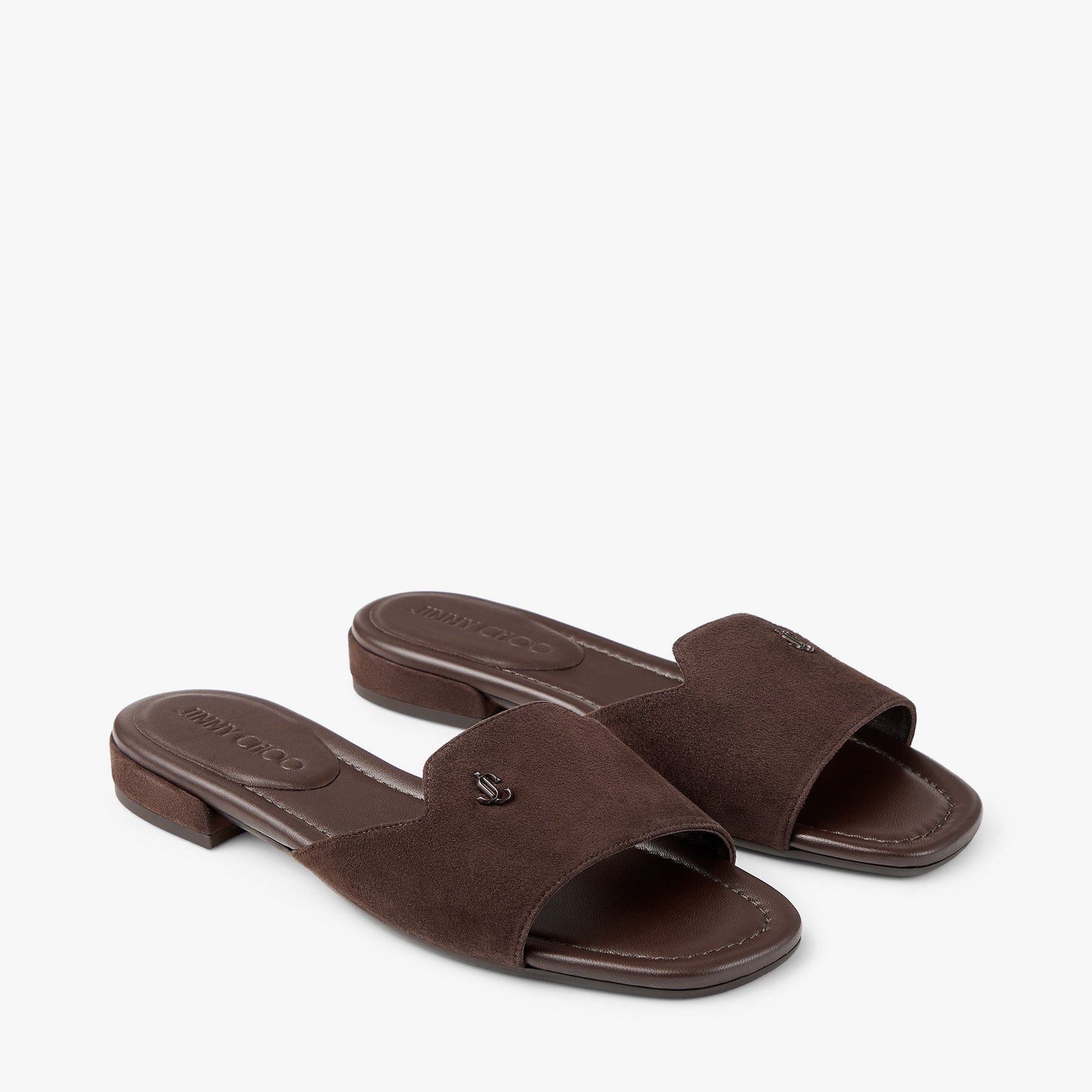 Dina Flat
Black Nappa Leather Crossover Slingback - 3