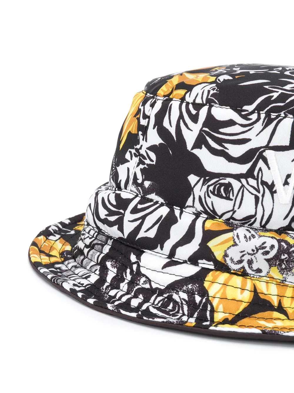 floral-print bucket hat - 2