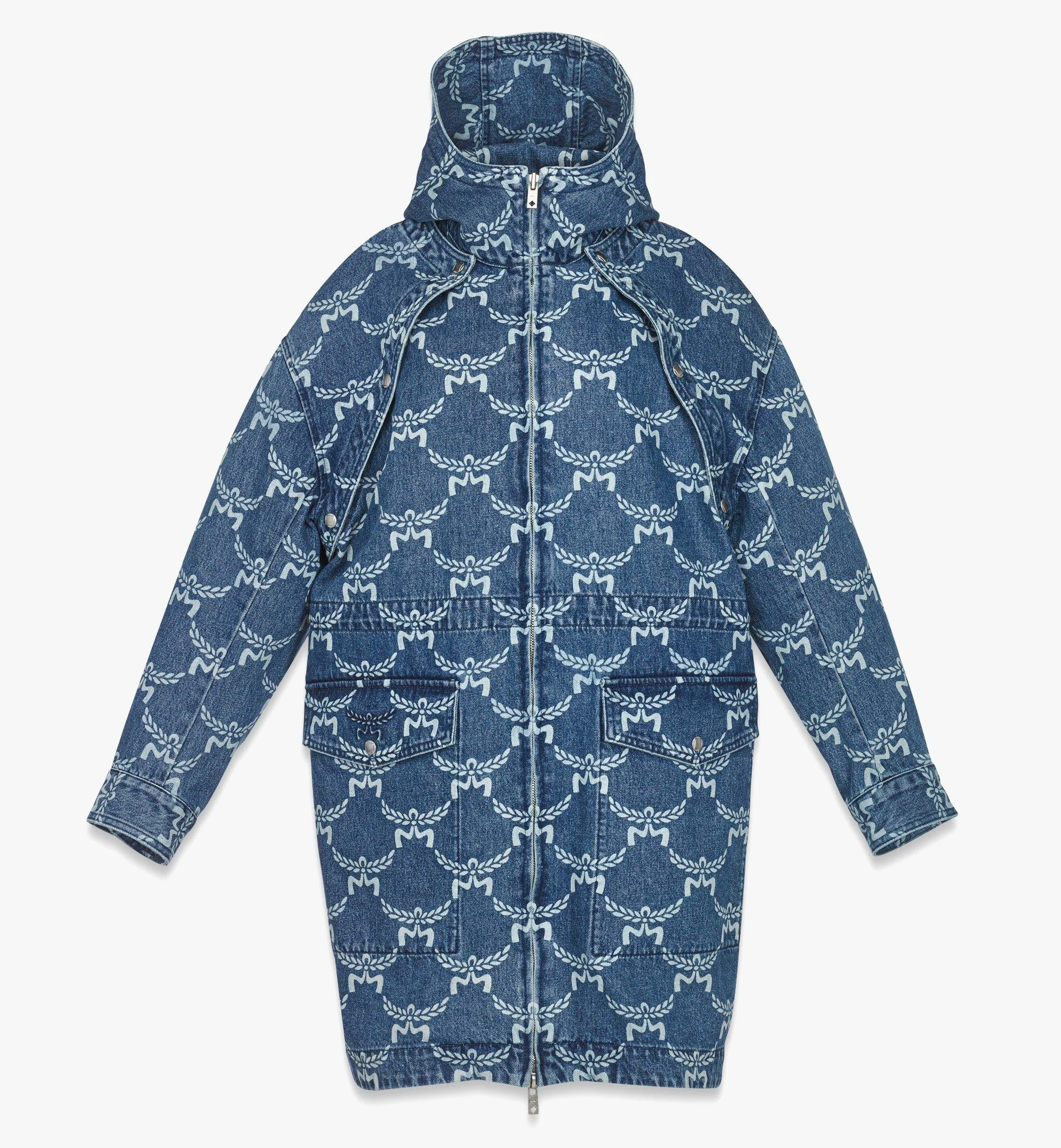 Lauretos Monogram 2-in-1 Denim Parka - 1