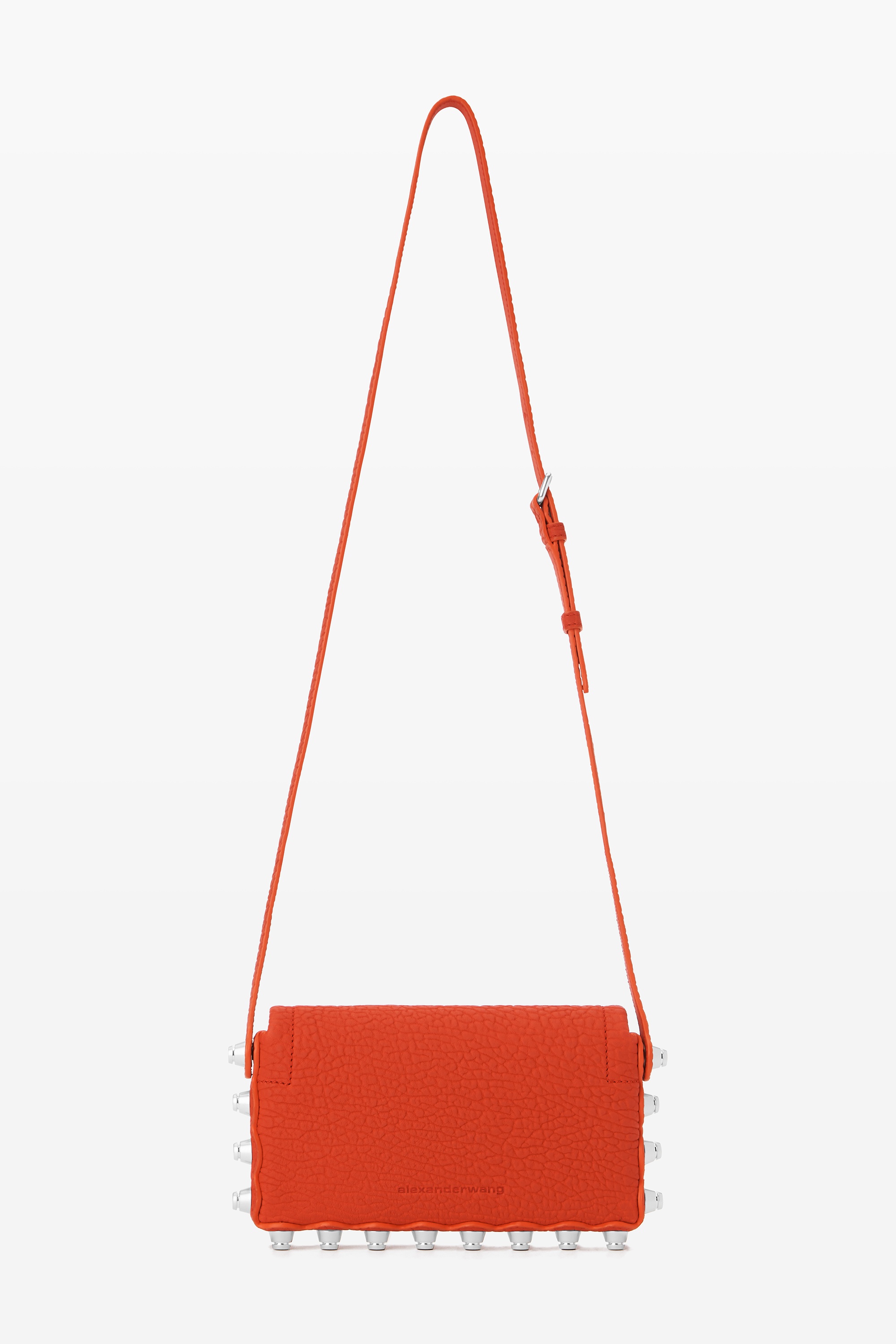 Roz Wallet in Leather with Crossbody Strap - 7