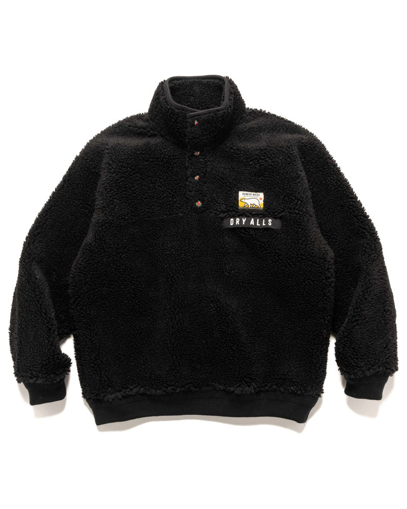 Boa Fleece Pullover Black - 1