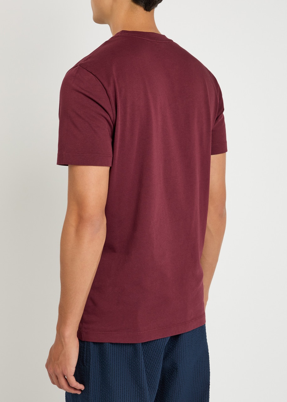 Moncler Logo Badge Cotton T-shirt - 3