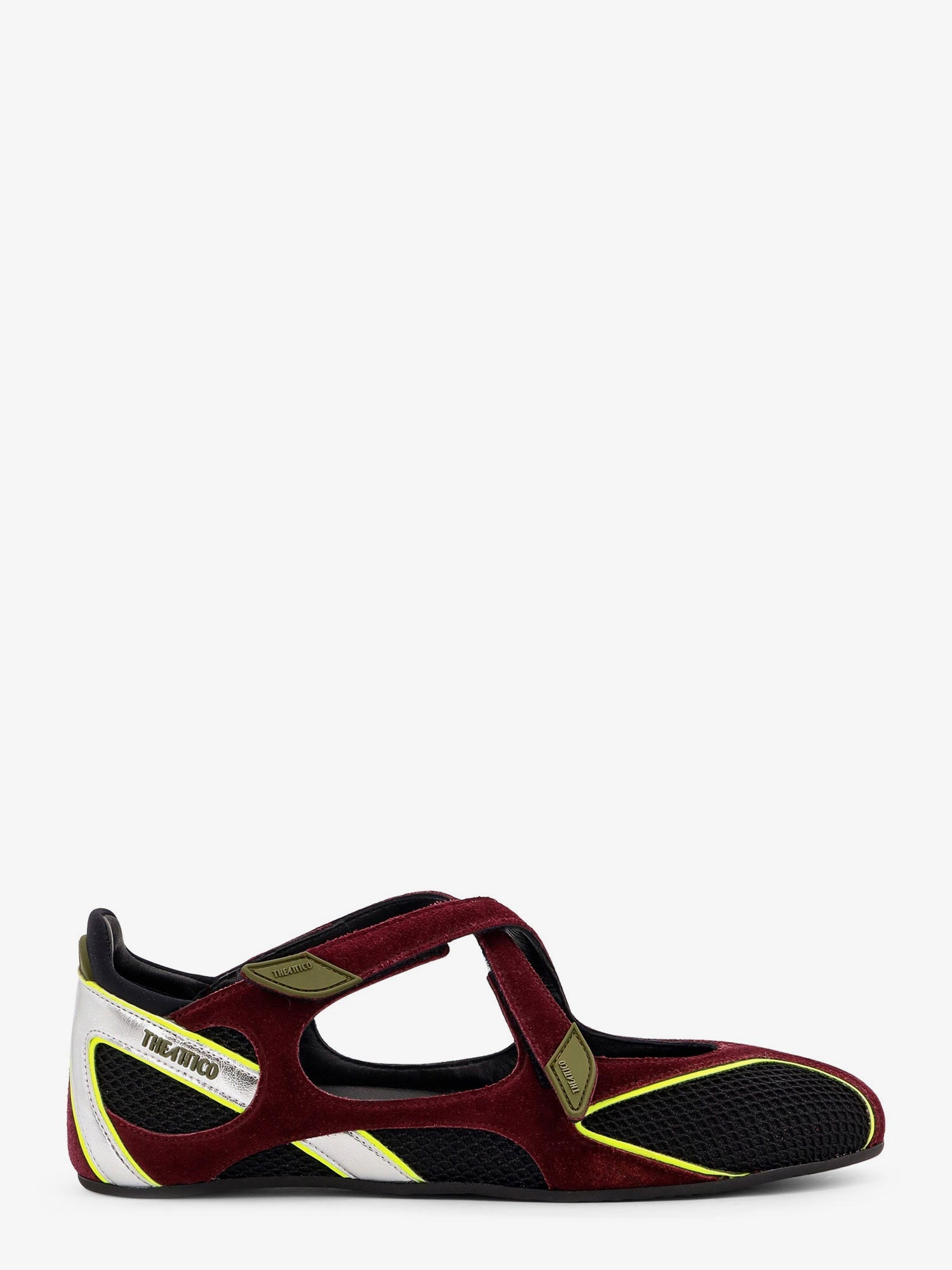 FOOR 01 MESH AND SUEDE BALLERINAS FLAT - 1