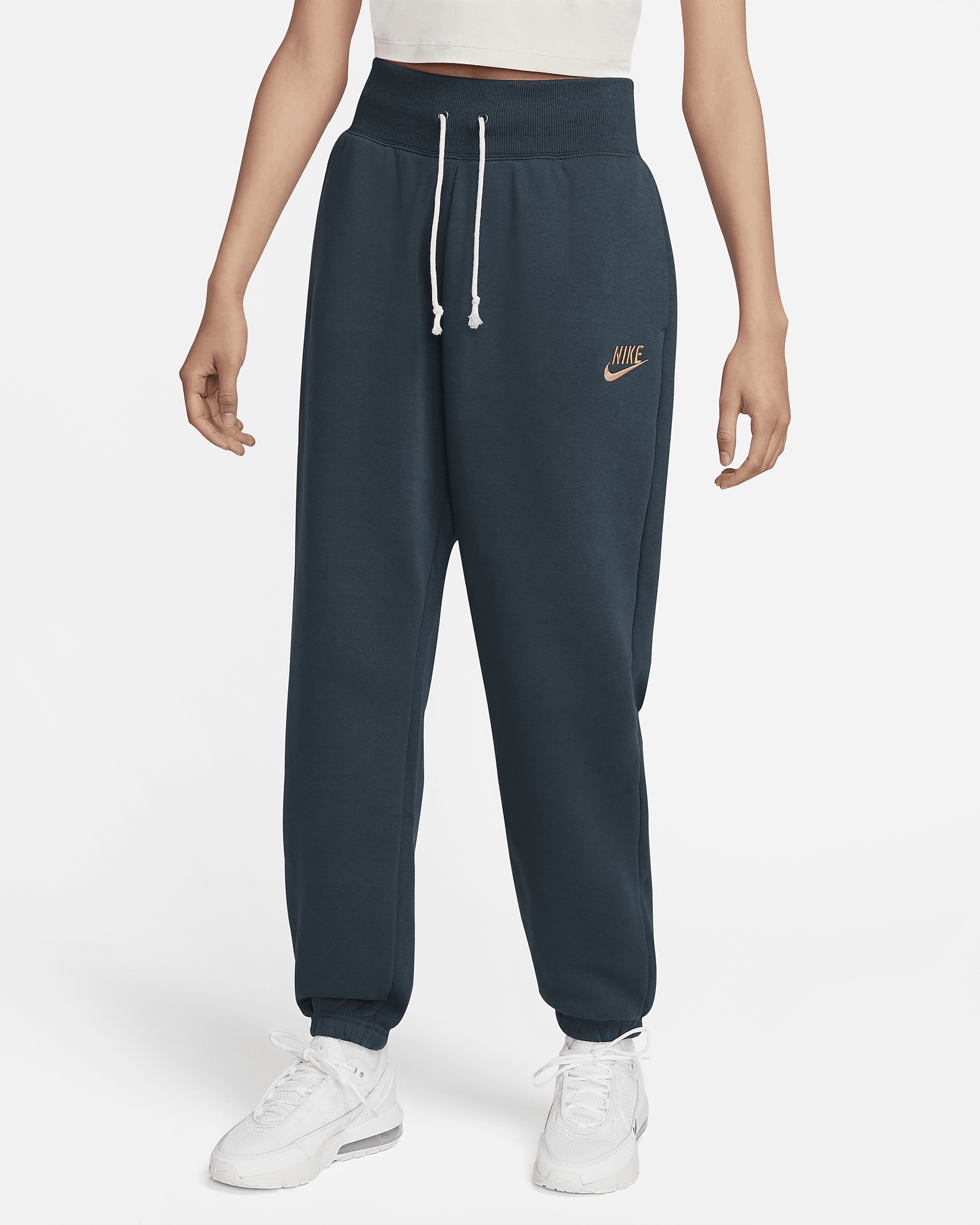 Women's Nike Sportswear High-Waisted Oversized Fleece Sweatpants - 1