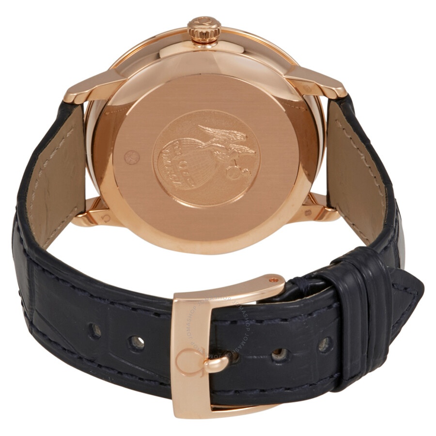 Omega De Ville Prestige Blue Diamond Dial Ladies Watch 424.53.33.20.53.001 - 3