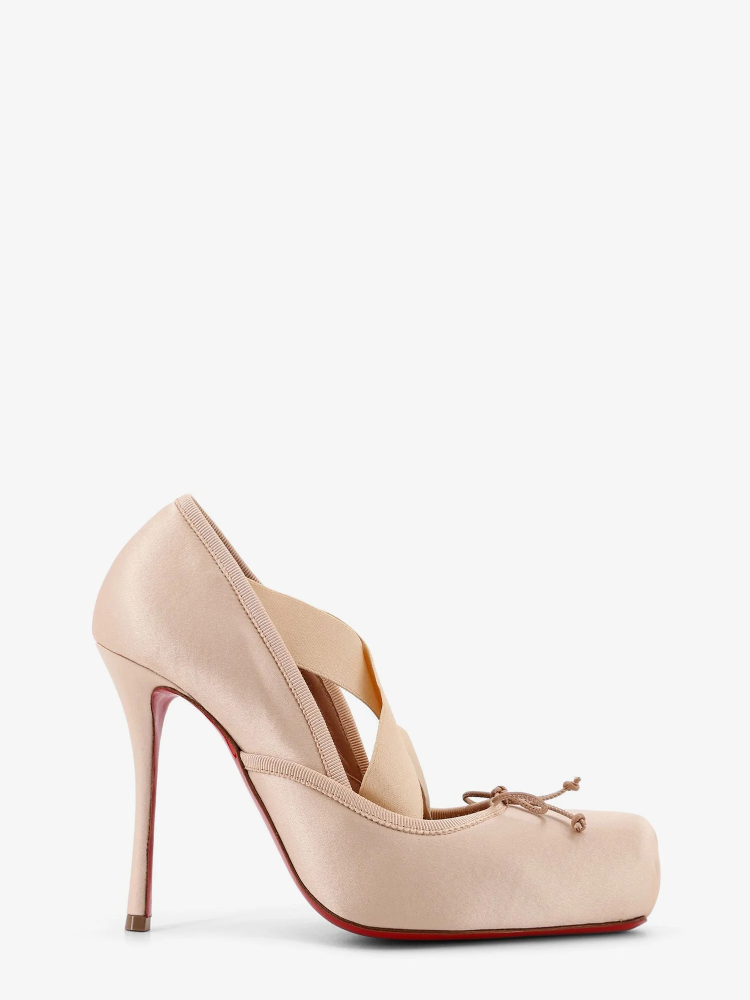 Christian Louboutin Women Cassia Nodo Satin Pumps - 1