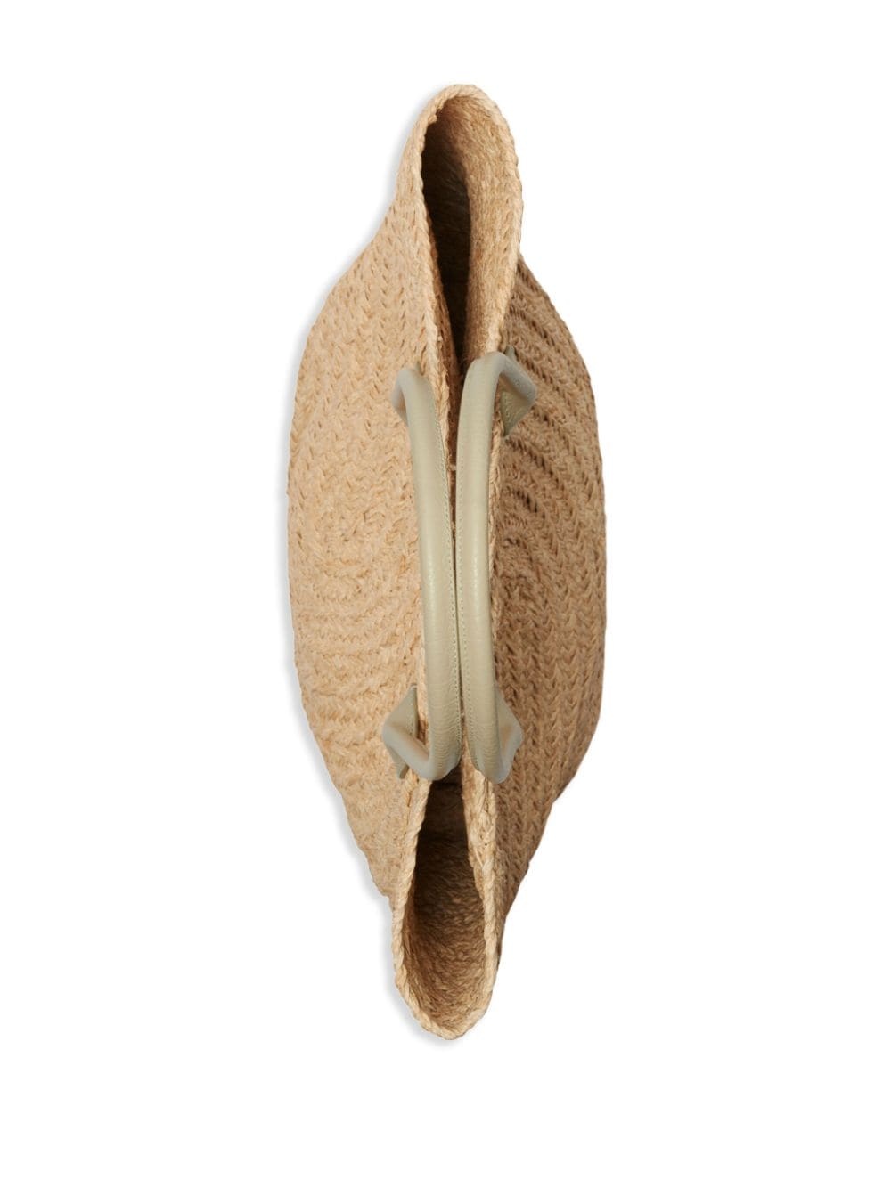 woven-raffia tote bag - 5