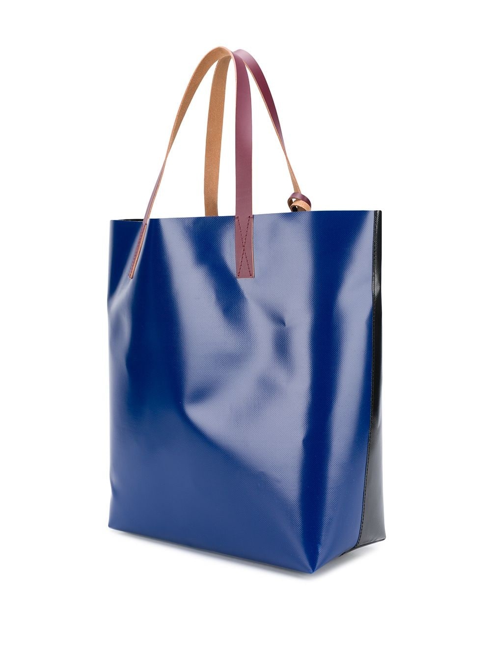 colour-block tote bag - 3