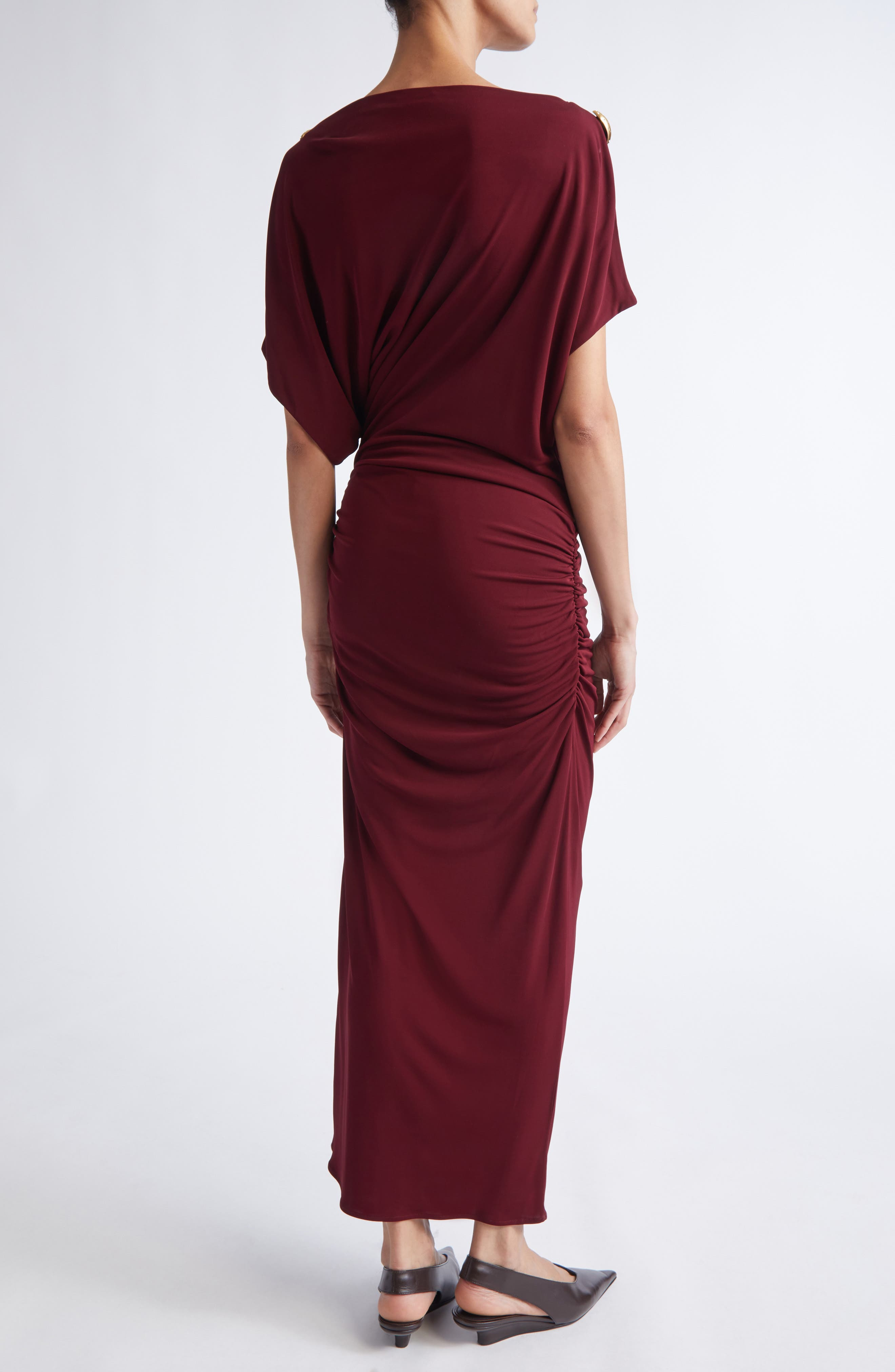 Altuzarra Brina Jersey Dress in Grenache at Nordstrom - 2