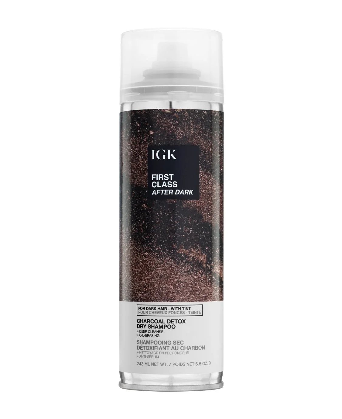 FIRST CLASS AFTER DARK Tinted Charcoal Detox Dry Shampoo - 1