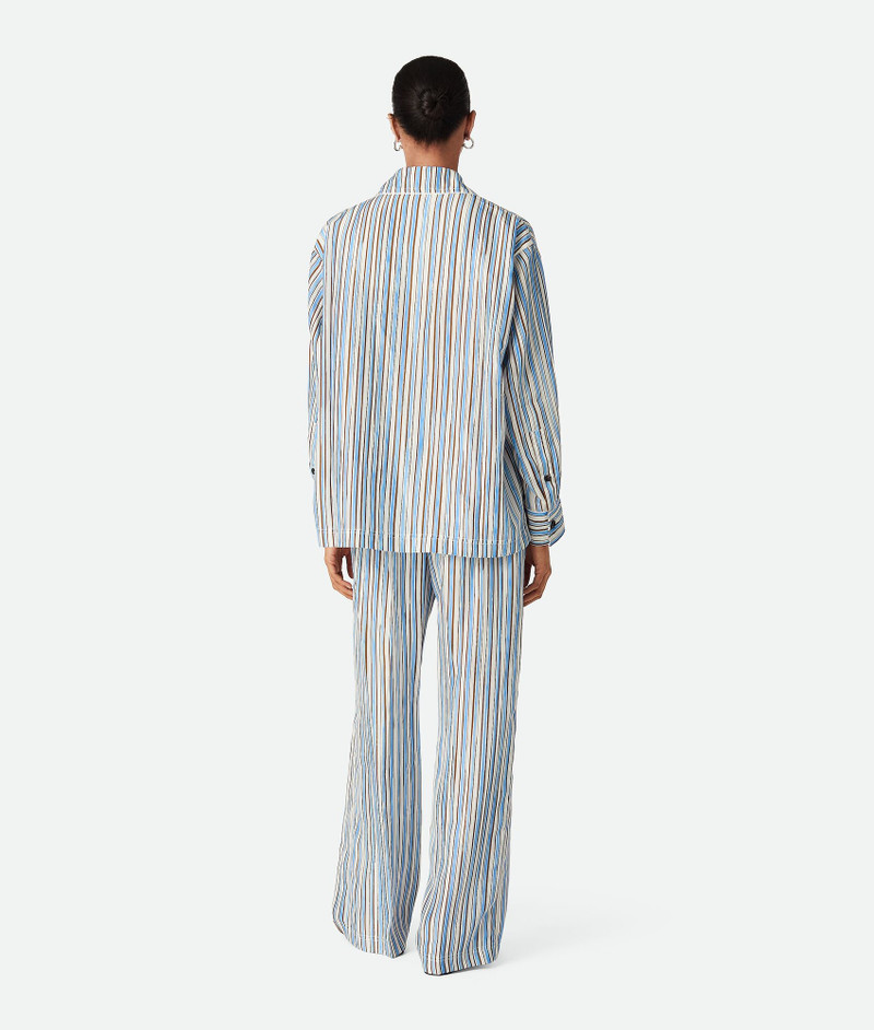 Striped Silk Pyjama Set 3
