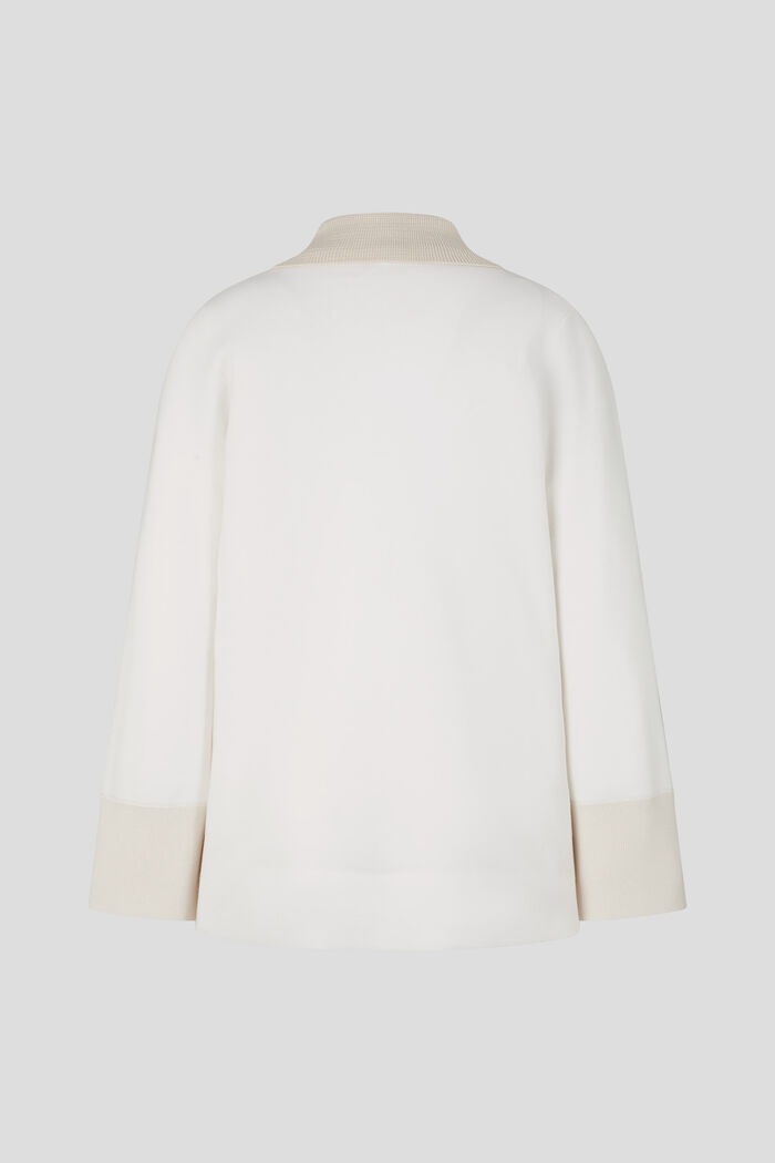 Edyta Knit polo shirt in Off-white - 2