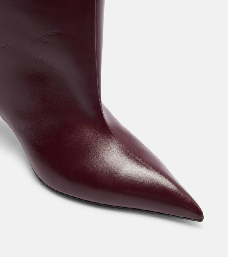 Lea 90 leather knee-high boots 5