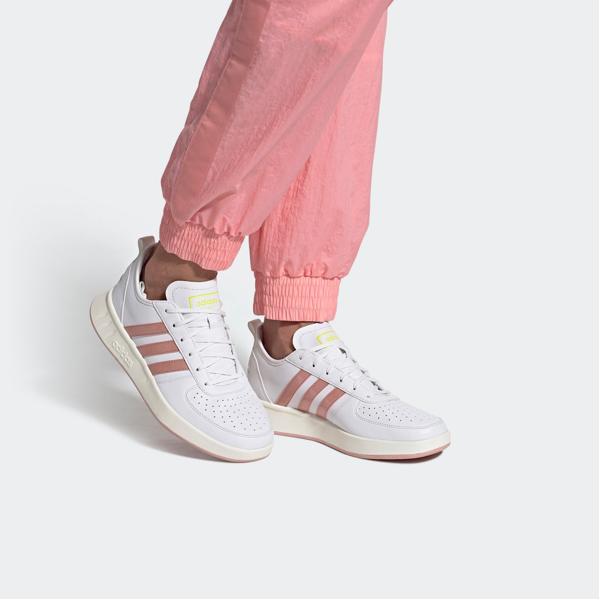 (WMNS) adidas Court 80s Shoes White EG8265 - 7