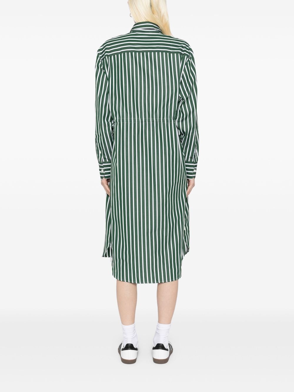 poplin shirt dress - 4