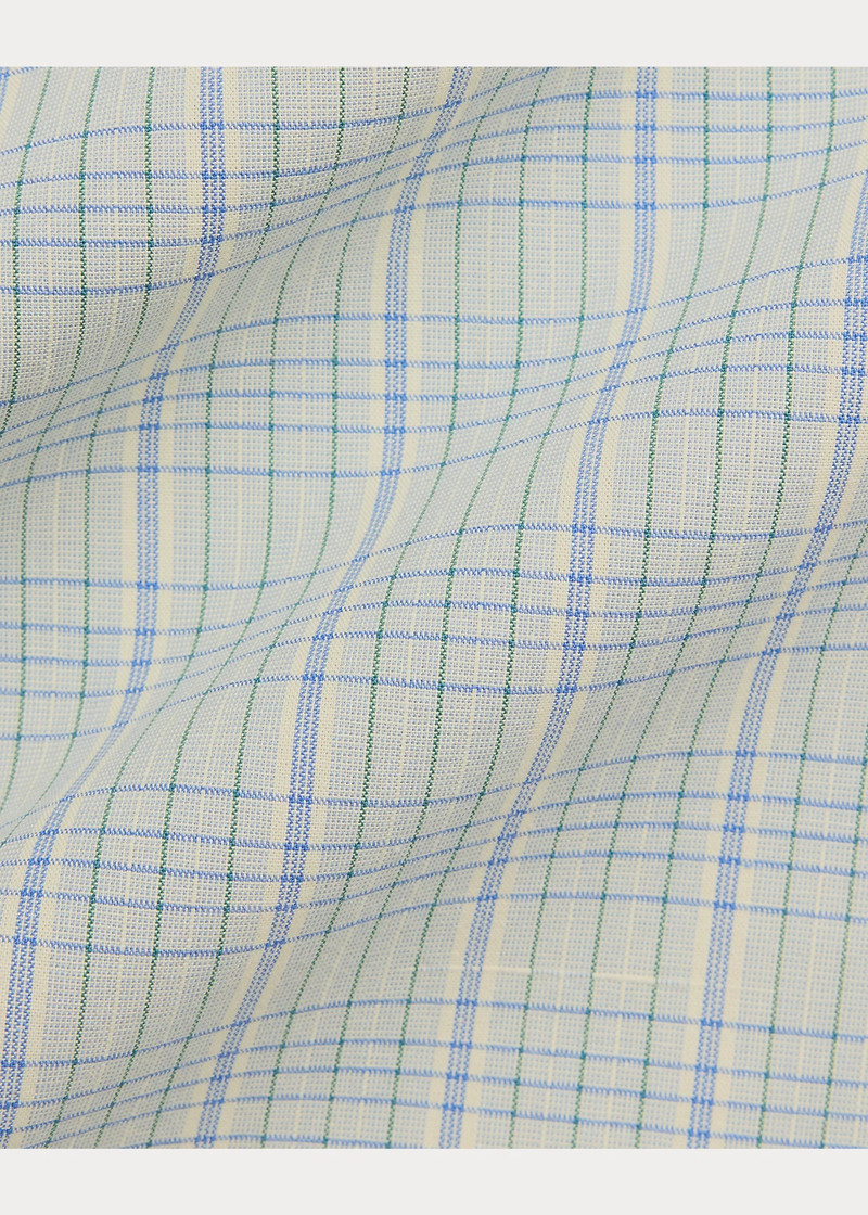 Slim Fit Checked Dobby Shirt 9