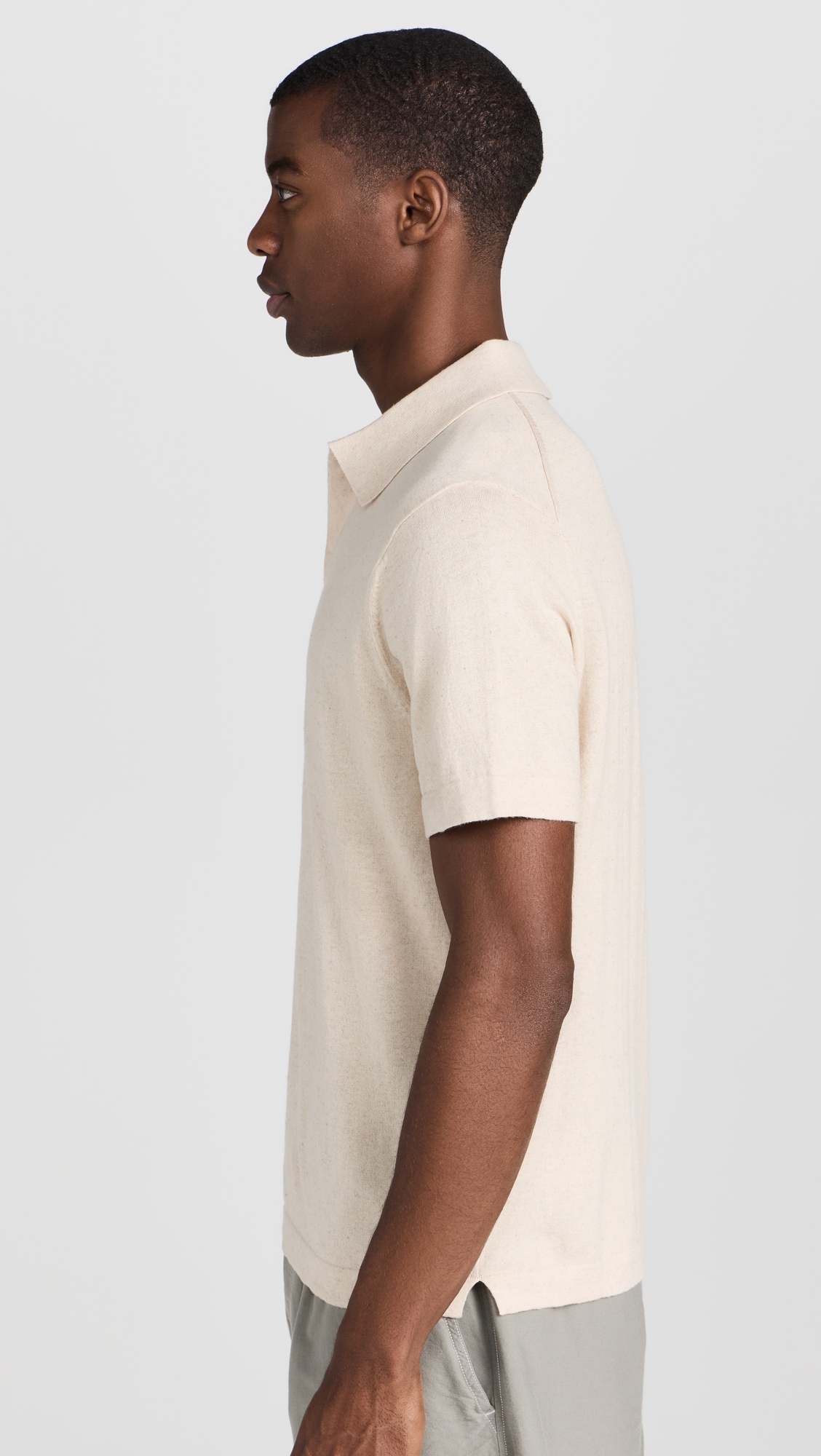 Ryan Cotton Linen Polo - 3