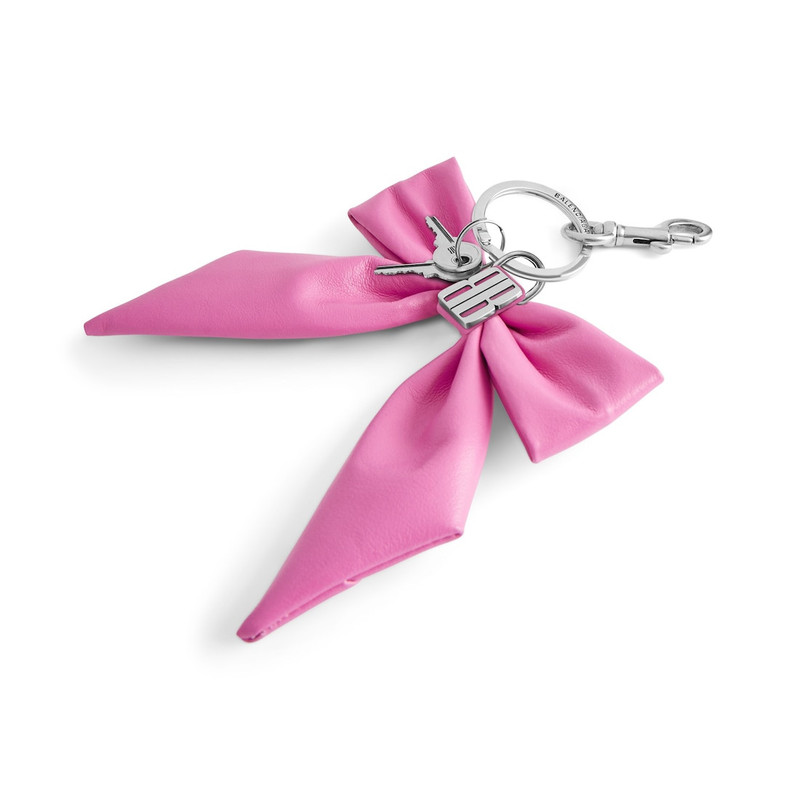Women's Clémence Bow Charm/keychain in Pink 3