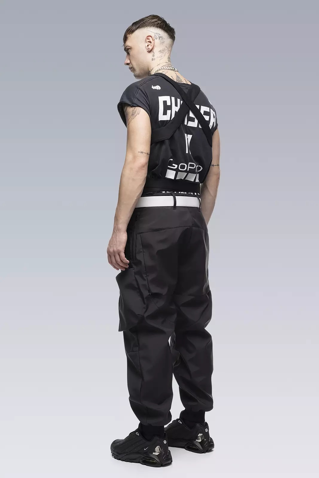 V5S-S HD Cotton Reversible Vest Black - 5