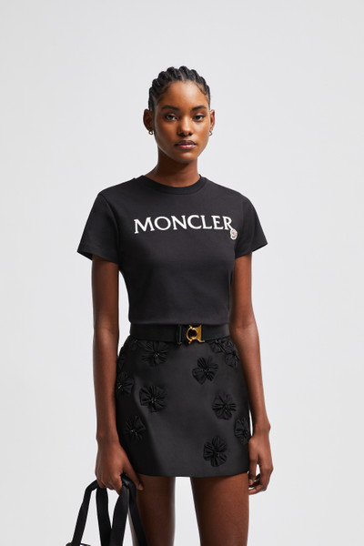 Moncler Embroidered Logo T-Shirt outlook