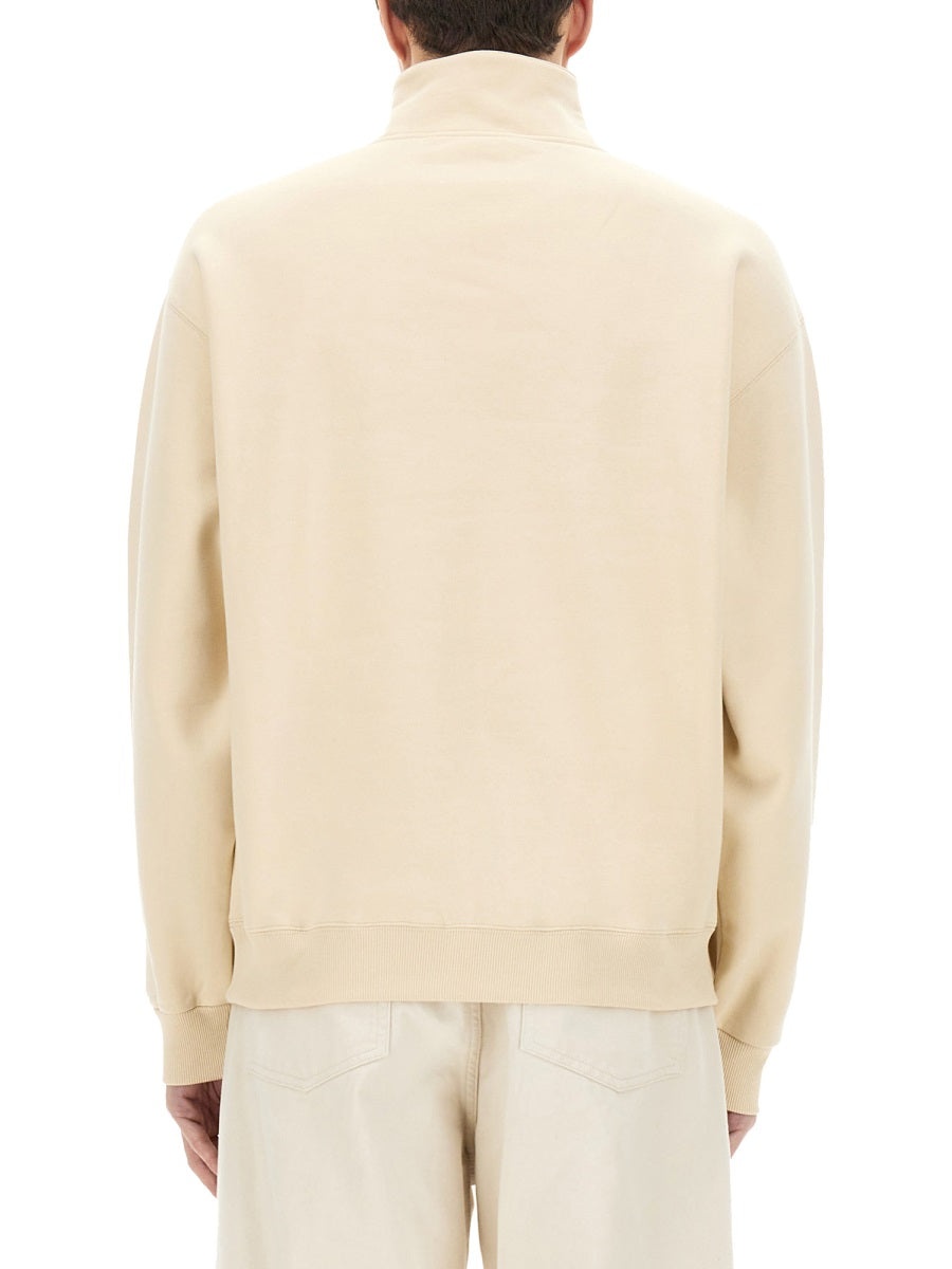Jacquemus Men Grosgrain Logo Sweatshirt - 3