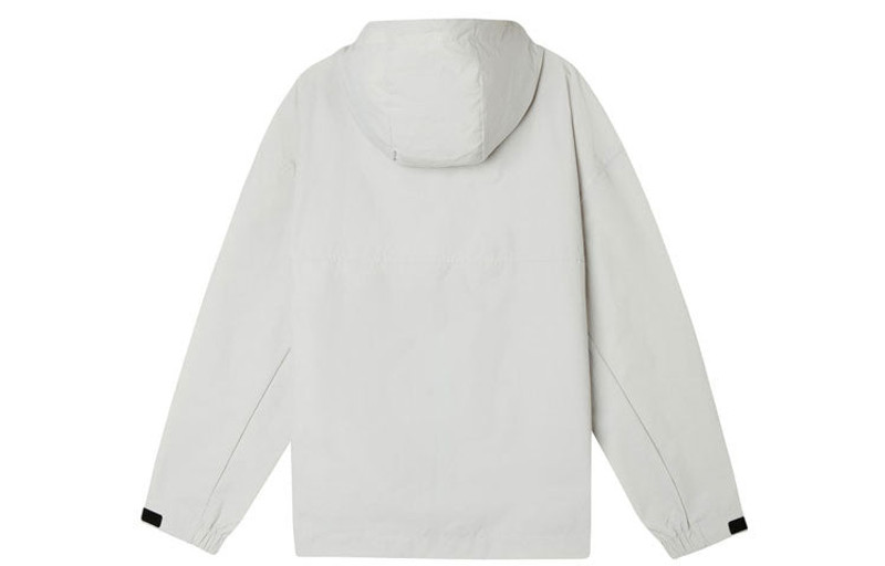 New Balance New Balance Classic Logo Print Jacket 'White Grey' AMJ11332-OGR outlook