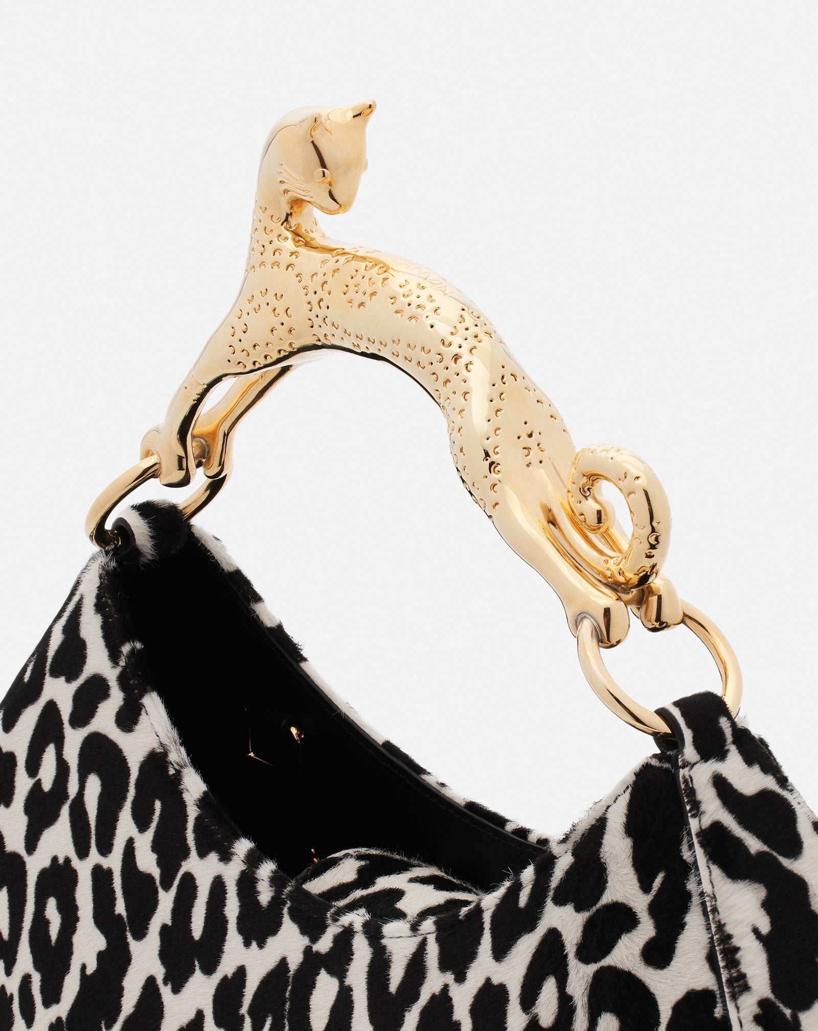 HOBO CAT BOLIDE BAG IN PONY-EFFECT LEATHER - 6