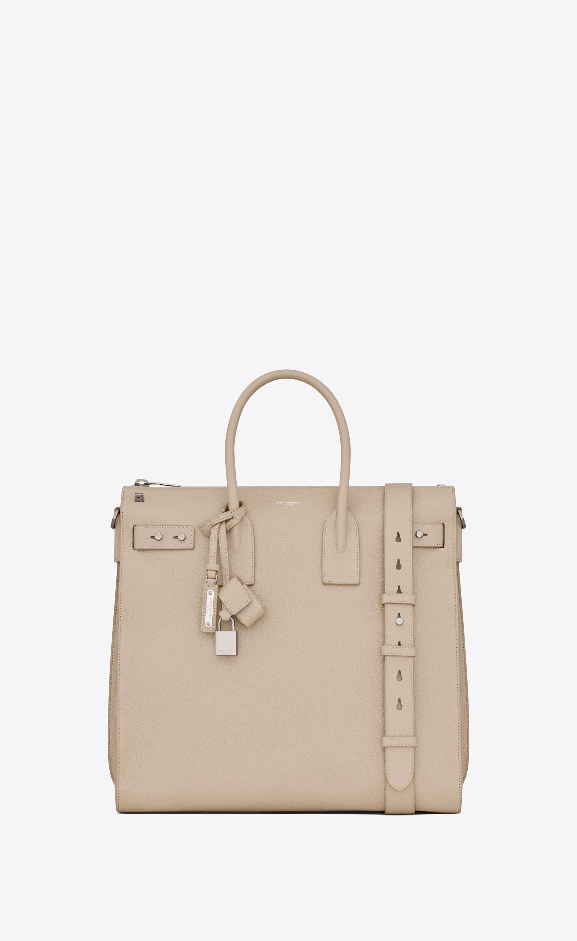 sac de jour north/south in grained leather - 1
