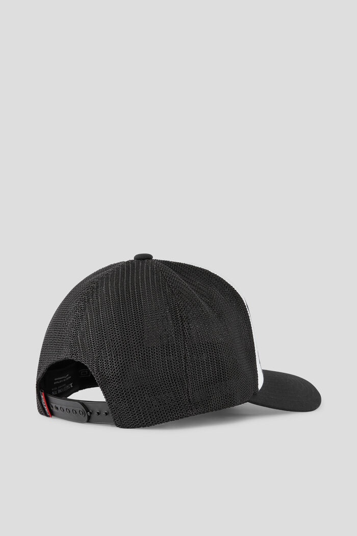 Skyler Cap in Black/White - 4