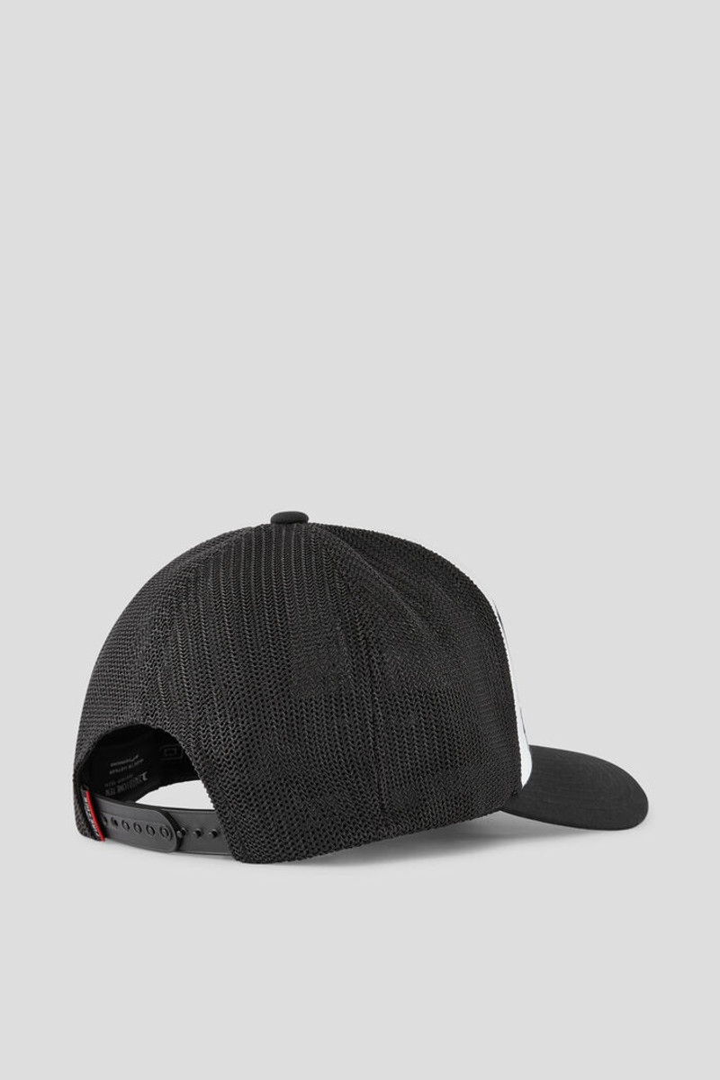 Skyler Cap in Black/White 4