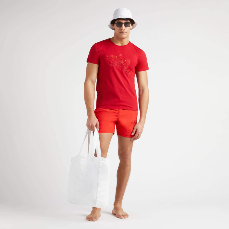 Men Organic Cotton T-shirt The Year Of The Snake 5