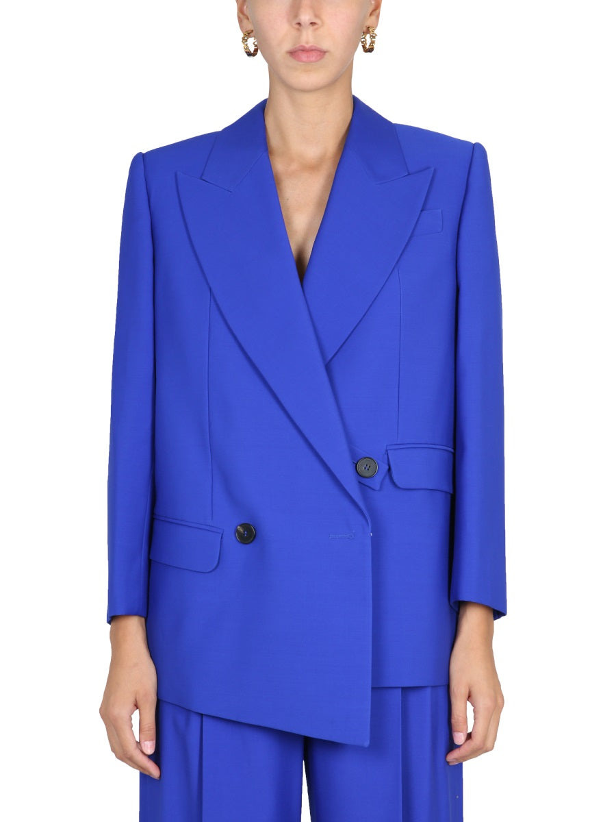 Structured Double-Breasted Jacket - 1
