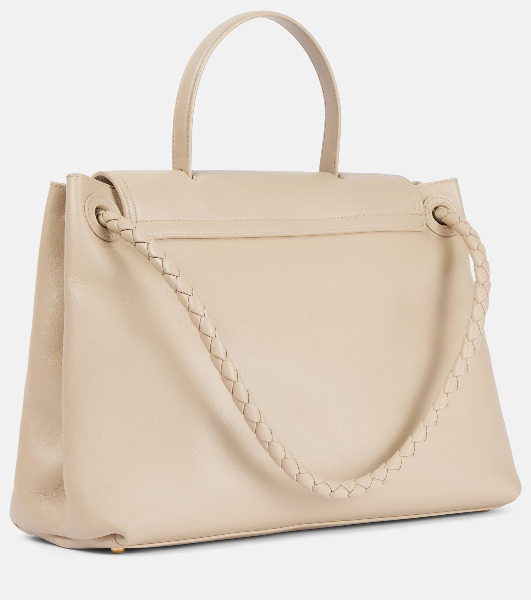 Ciao Ciao Knot Medium leather tote bag - 4