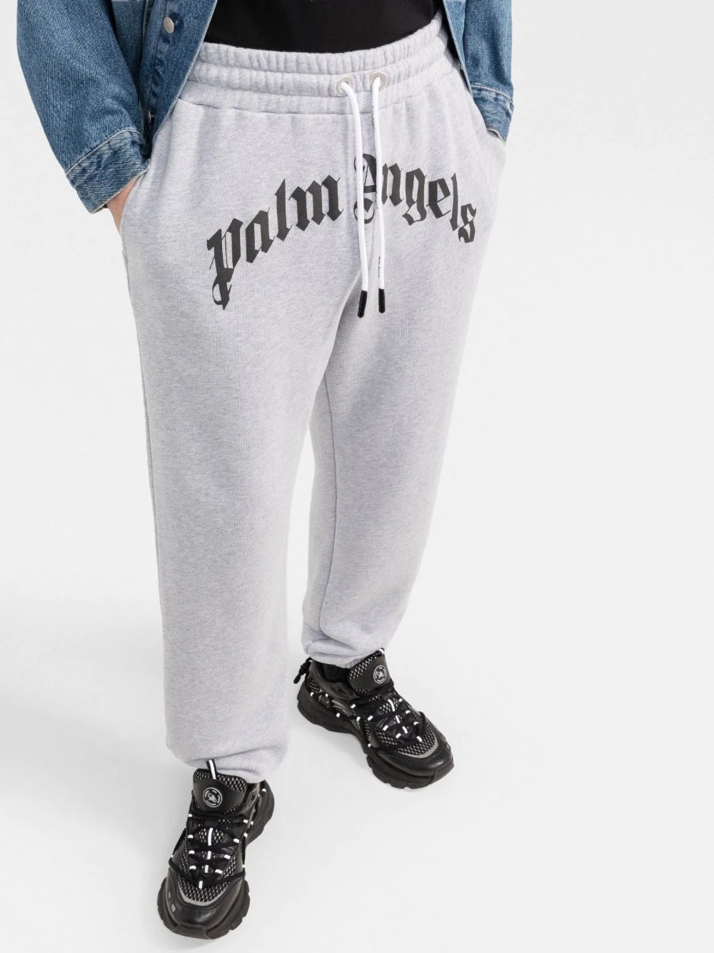 logo-print track pants - 3