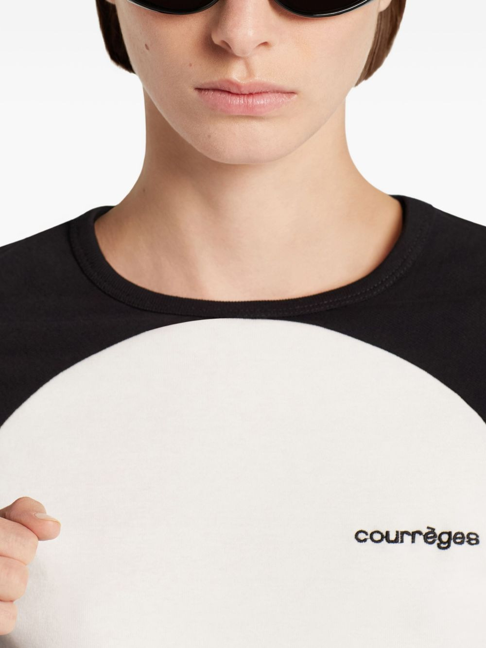Circle Contrast T-shirt - 5