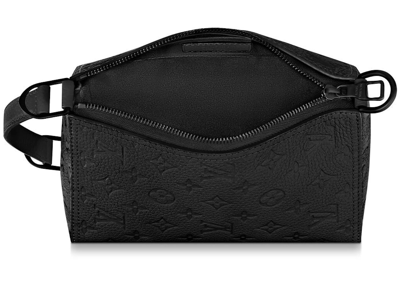 Louis Vuitton Triangle Messenger Monogram Taurillon Black - 3