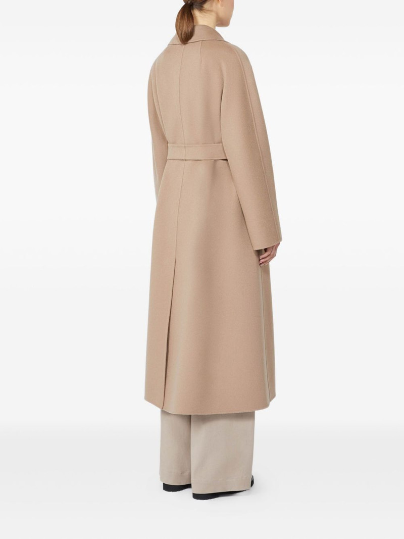 belted notched-lapel coat 4